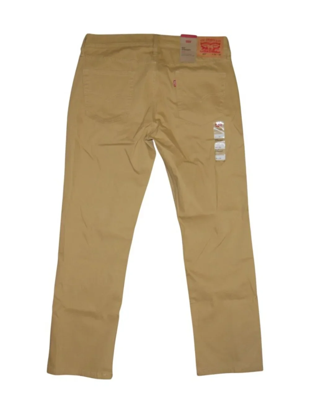 Levi's 514 Mens Twill Jean Pants Size 34x30 Stretch Caraway Cruz Twill Brown NWT